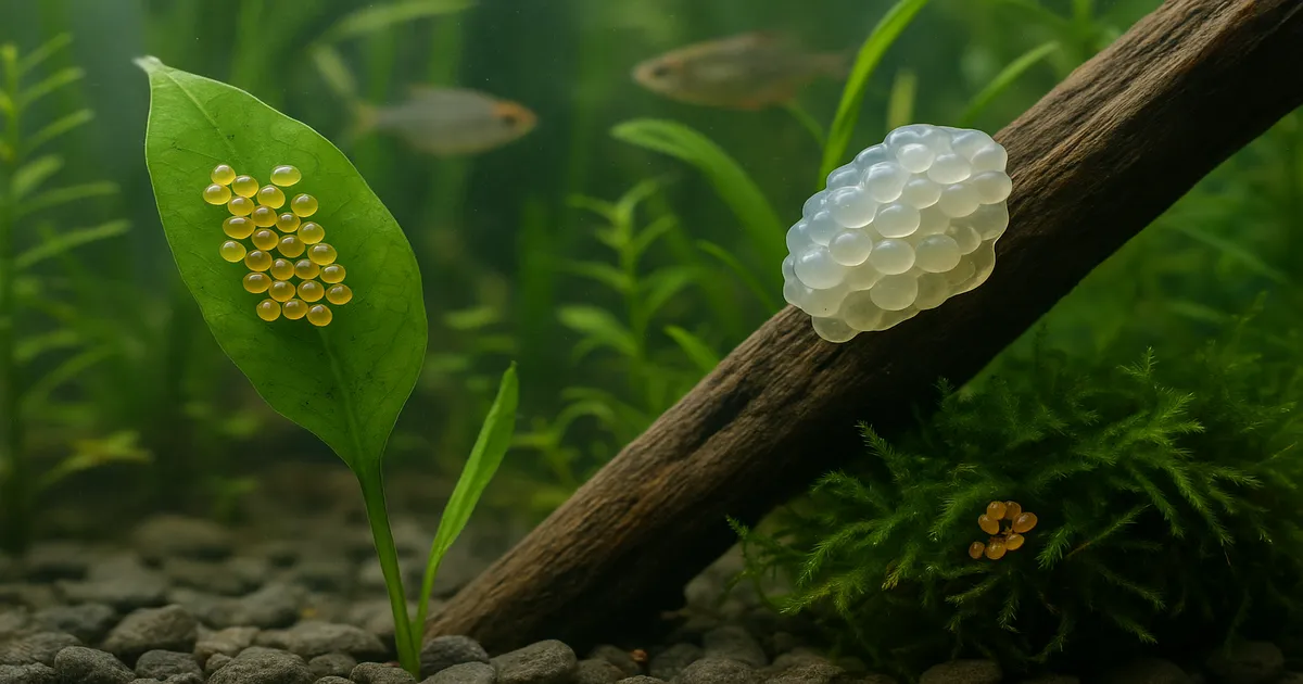 Aquarium Eggs Identification Guide: What Laid Them?