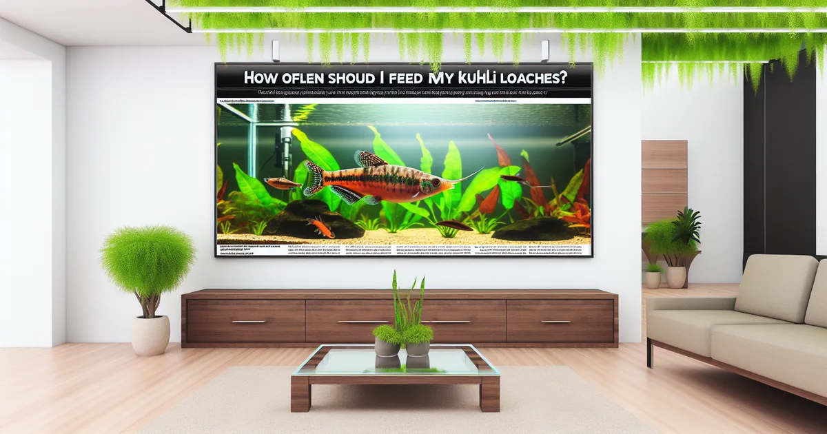 How Often Should I Feed My Kuhli Loaches?