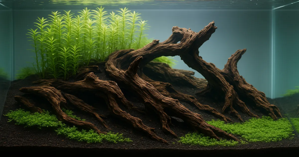 How to Hold Up Aquarium Substrate: Slopes & Terraces